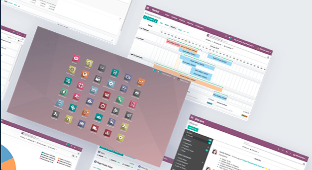 Odoo - Sample 3 for three columns
